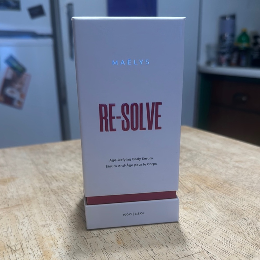 Maeleys re-solve age-defying body serum